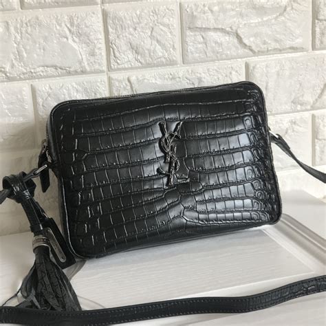 ysl velvet bag replica|ysl crocodile crossbody bag.